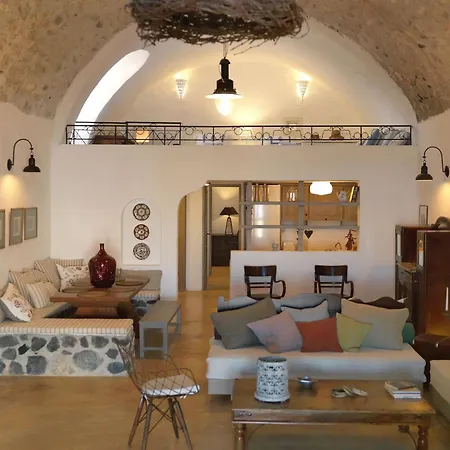 Magnificent Santorini Villas | 6 Bedrooms | Zoldyk Houses | Spacious Terrace With Courtyard Views | *